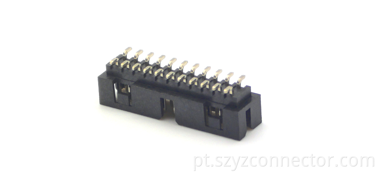 2.0mm Pitch Box header Connector SMT H6.4mm 2*11P
